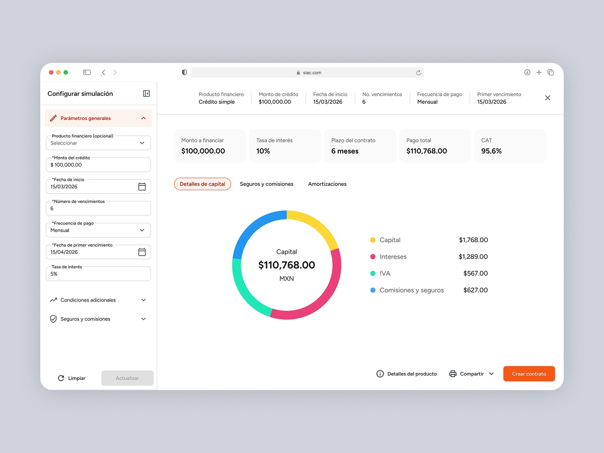 Simulación — Finxpert